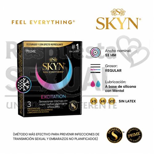 Preservativo SKYN Excitacion